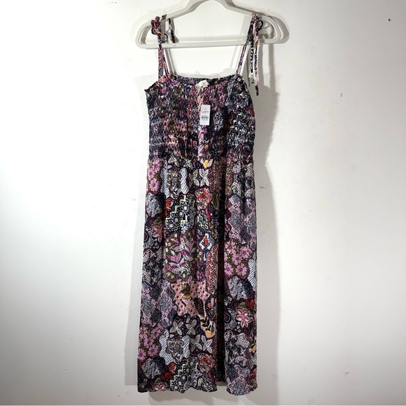 Loft floral smocked maxi dress NWT - Picture 9 of 13